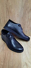 Чоловічі демісезонні черевики класичні з натуральної шкіри Prime shoes.