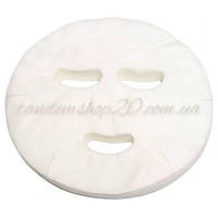 Маска-салфетка косметологическая для лица Doily, спанлейс, цельная, сетка 50 шт/уп