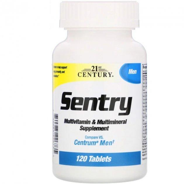 Вітаміни Sentry Multivitamin & Multimineral Supplement Men 120 tablets, фото 1
