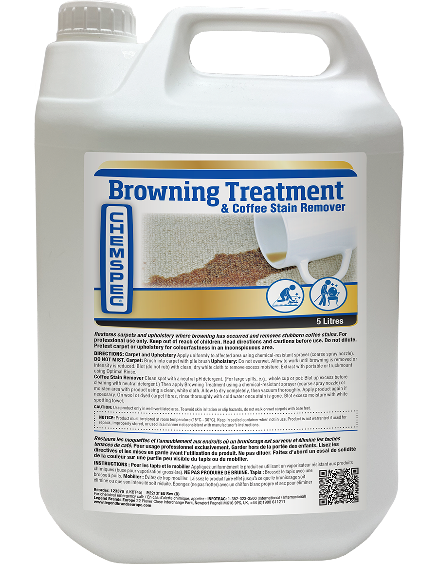 Засіб для видалення коричневих плям Chemspec Browning Treatment/Coffee Stain Remover 5 л.