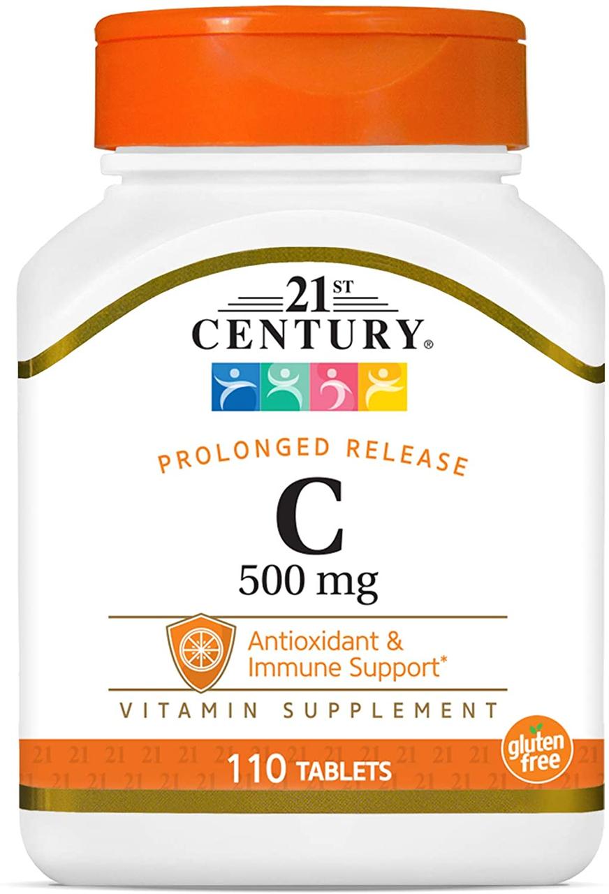 Vitamin C, Prolonged Release, 500 mg, 110 Tablets