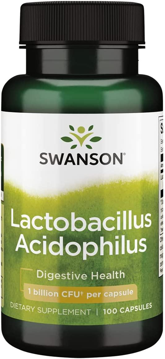 Lactobacillus Acidophilus 1 Billion CFU 100 Caps