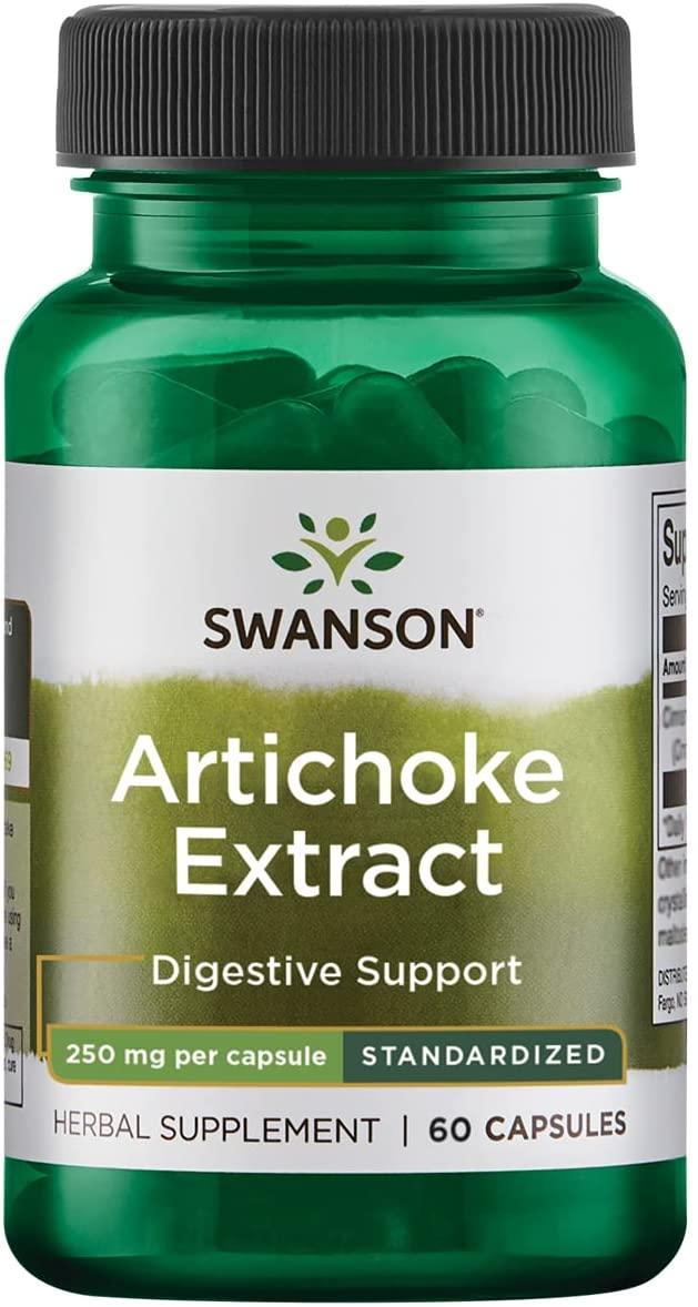 Artichoke Extract - Standardized 250 mg 60 Caps