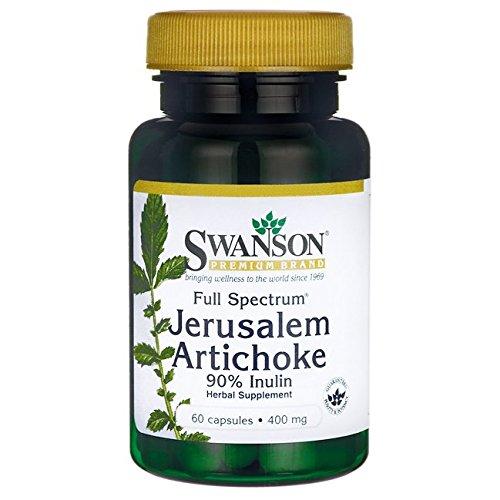 Prebiotic Jerusalem Artichoke - 90% Inulin 400 mg 60 Caps