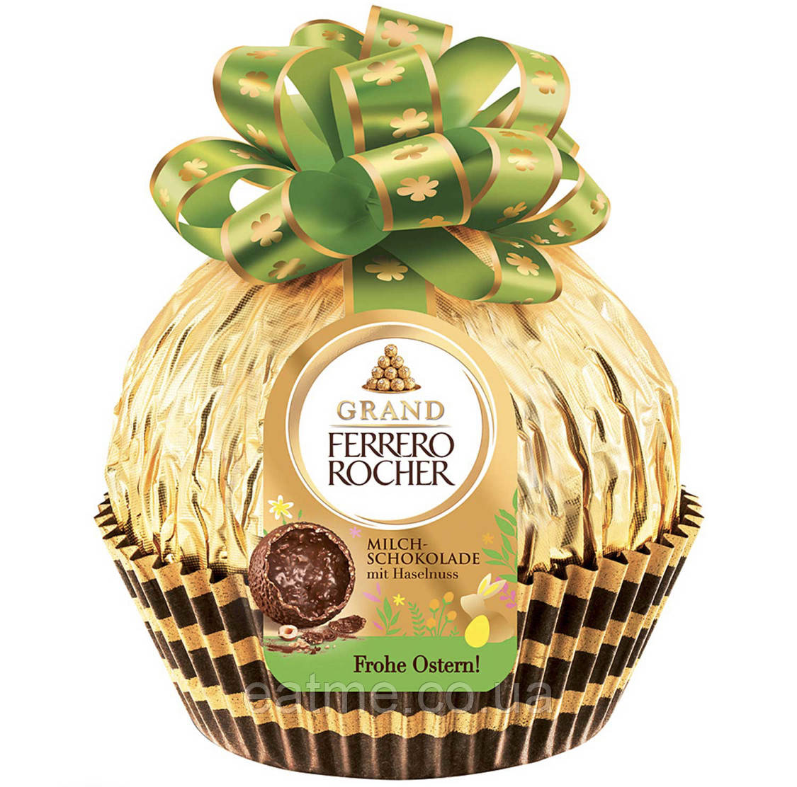 Grand Ferrero Rocher Ostern Шоколадний шар з подрібненим фундуком 125g