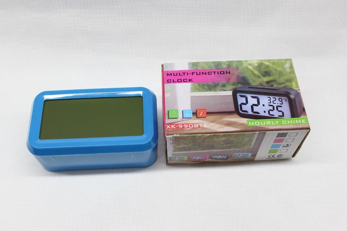 Електроний настільний годиник XK-9908TE ., фото 1