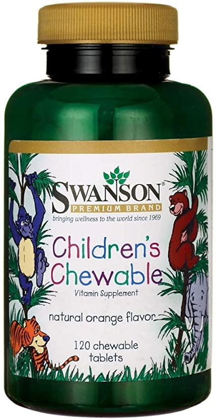 Chewable Multi for Children 120 Chwbls (Orange)