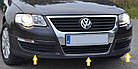 Решітка бампера Фольксваген Пасат Б6 - Volkswagen Passat B6 2005-2010 (комплект), фото 3