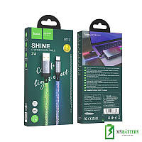 Hoco U112 кабель для зарядки та передачі даних Hoco U112 Shine USB до Type-C grey