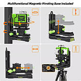Лазерний рівень нівелір Huepar P04CG набір №1 з приймачем, фото 8