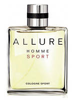 Чоловічі парфуми Chanel Allure Homme Sport Cologne (Шанель Аллюр Хом Спорт Колонь) Одеколон 150 ml/мл ліцензія Тестер