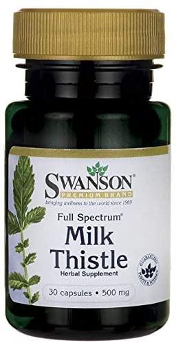 Молочний чортополох повного спектра Full Spectrum Milk Thistle 500mg 30 caps, фото 1