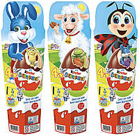 Kinder Тубус з 4 kinder сюрприз 80g