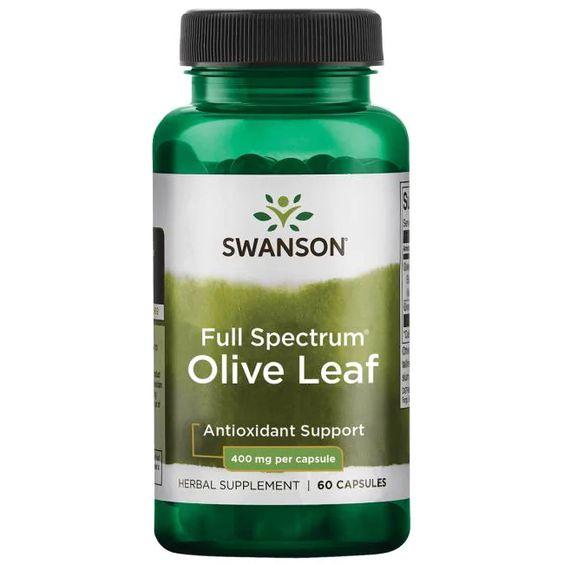 Full Spectrum Olive Leaf 400mg 60 kaps.