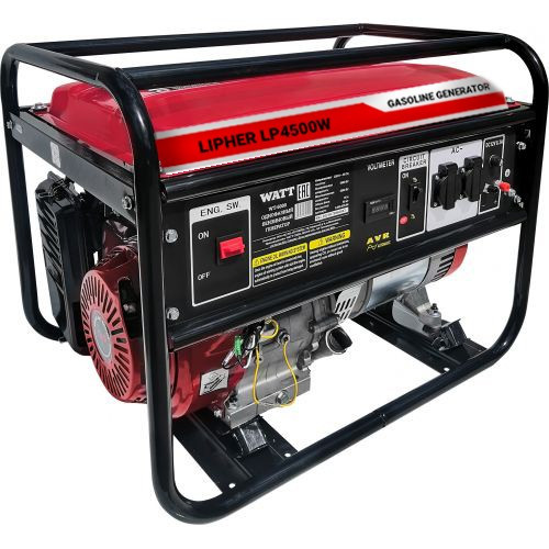 Генератор Lipher 3,8 кВт LP4500W 1-фазний бензиновий