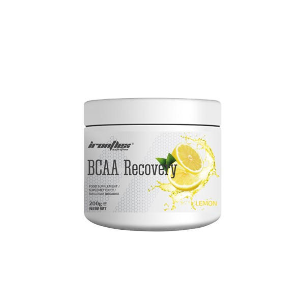 Амінокислоти в порошку BCAA Recovery (BCAA + Glutamine) 200g (Lemon)