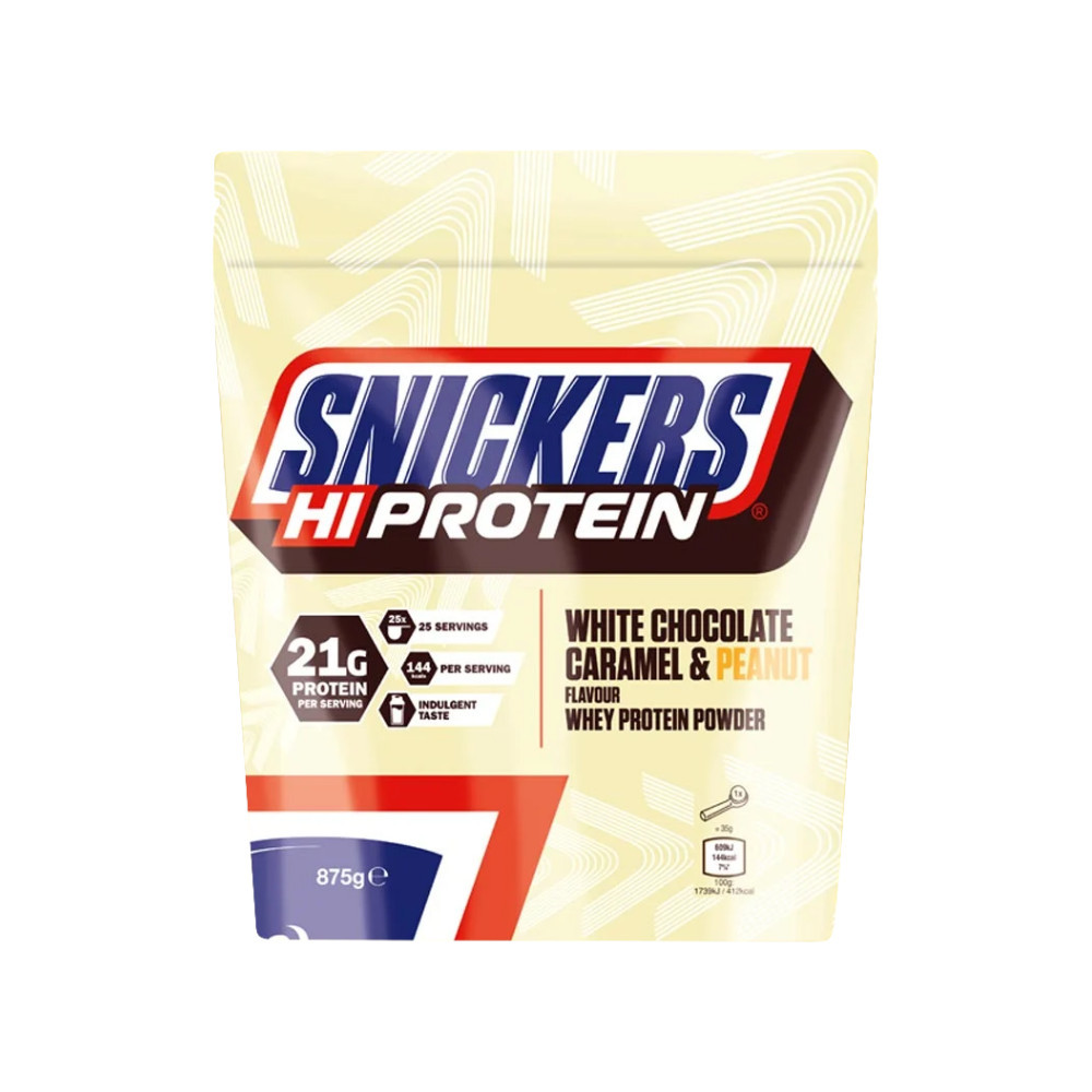 Протеїн Whey Protein Snickers 875 g White chocolate caramel