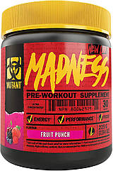 Передтренувальний комплекс MUTANT Madness 275 g (Fruit Punch)