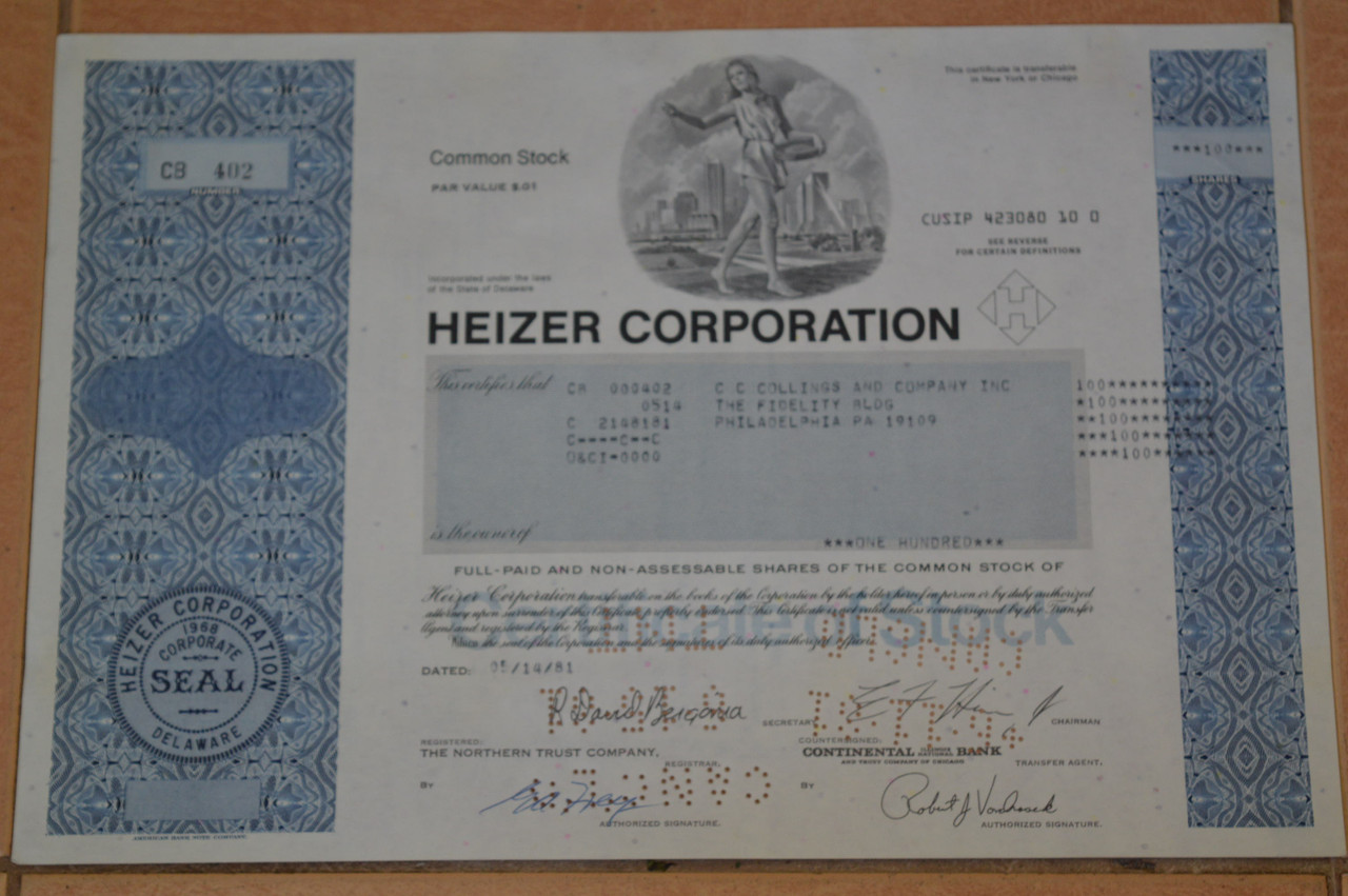 Акція. США. 1968 рік No402 (Б-1)