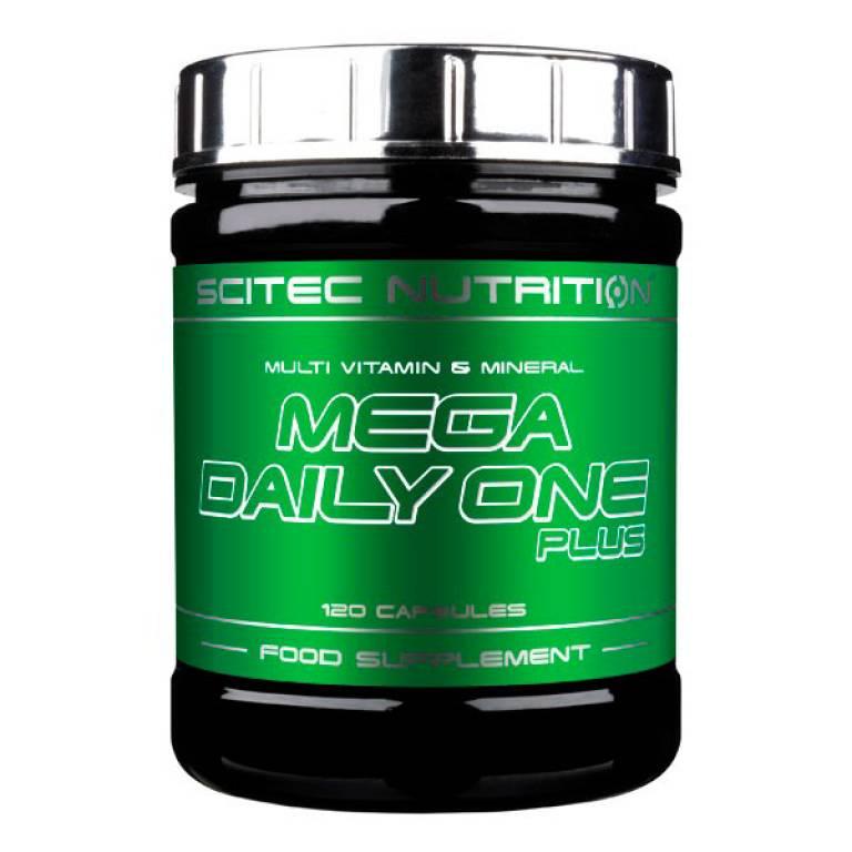 Вітамінно-мінеральний комплекс Scitec Nutrition Mega Daily One Plus 120 caps, фото 1