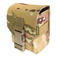 Подсумок под 2 магазина СВД CORDURA MULTICAM MOLLE закрытый мультикам Win War