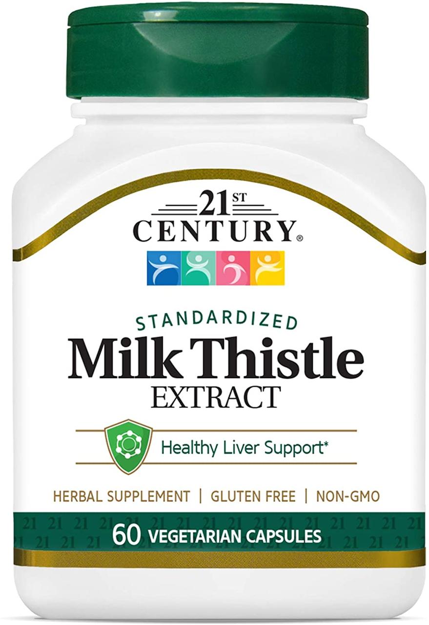 Standardized Milk Thistle Extract, 60 Vegetarian Capsules