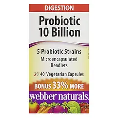 Probiotic 10 Billion 40 caplets