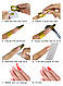 Форма для дизайну нігтів насадки для нарощування 100 шт., фото 5