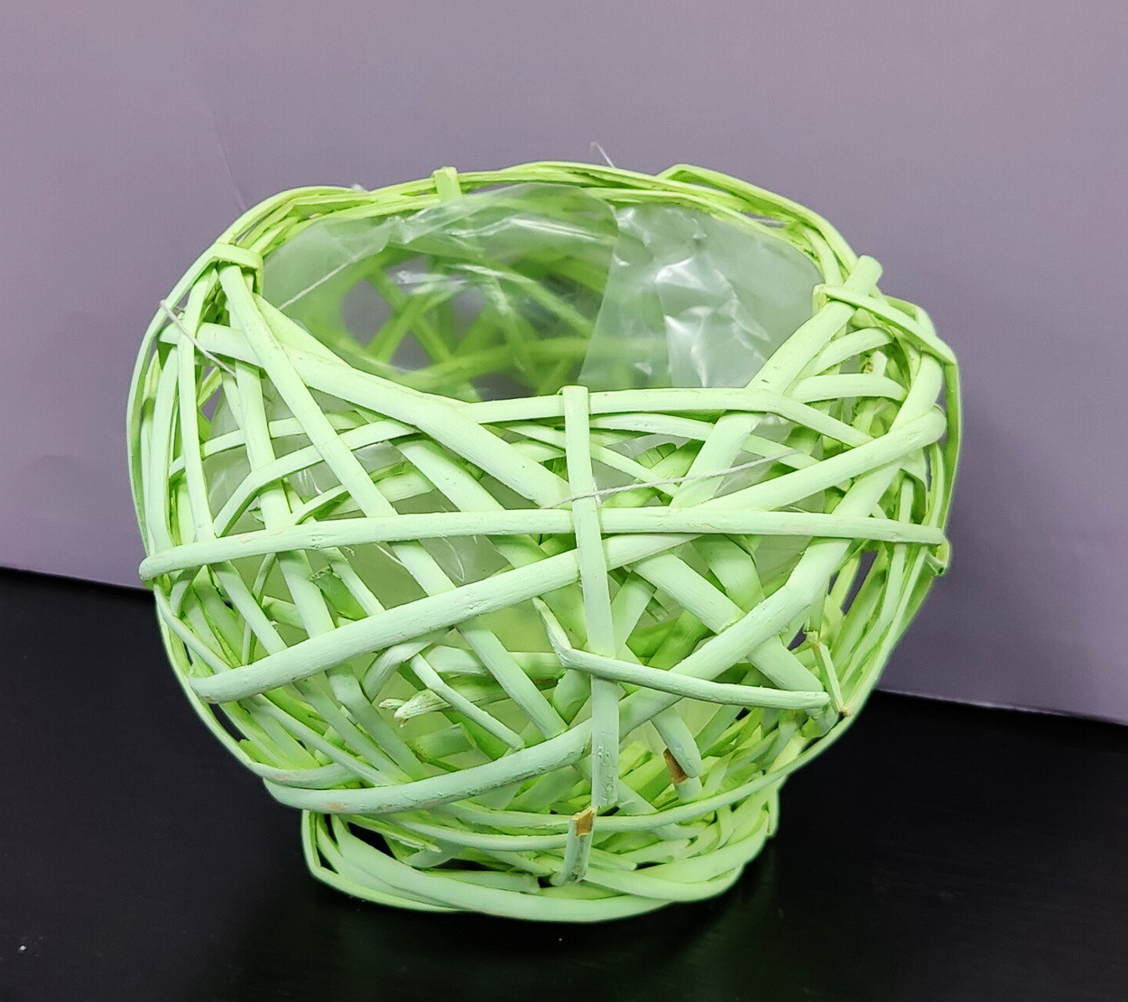 Кошик кашпо плетений 20*20*16 см J15806, фото 1