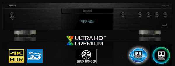 REAVON UBR-X200 Dolby Vision 4K ULTRA HD Blu-ray універсальний програвач