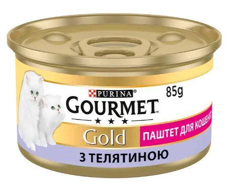 Gourmet Гурме ПАШТЕТ - ТЕЛЯТИНА для кошенят 85г