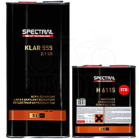 Лак акриловый повышенной прочности Spectral Klar 555 SR 2:1, 5 л + 2,5 л Комплект