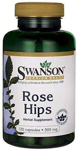 Full Spectrum Rose Hips 500 mg 120 Caps