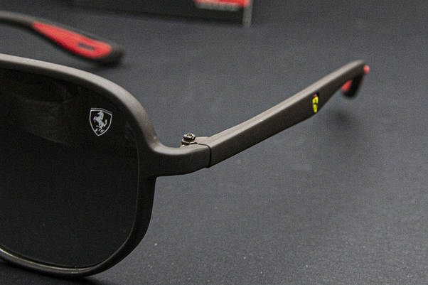 Сонцезахисні окуляри RAY BAN Ferrari поляризаційні UV400 (арт. RB1439) коричневий, фото 5