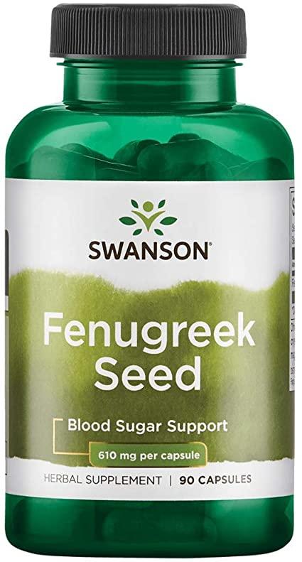 Fenugreek seed 610 mg 90 caps