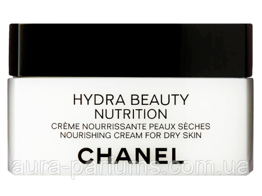 Поживний і захисний крем для сухої шкіри Chanel Hydra Beauty Nutrition Nourishing and Protective Cream