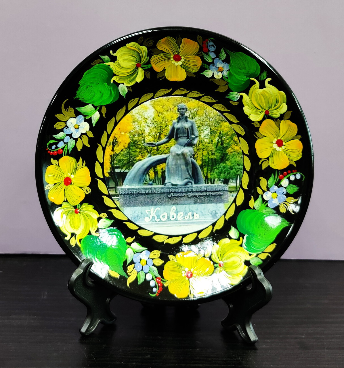 Декоративне блюдце Леся Українка (15см) DB014, фото 1