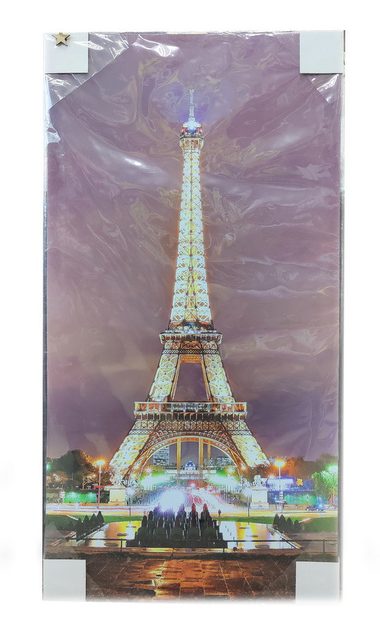 Картина на холсті Ельфева вежа" 50*100см KX001