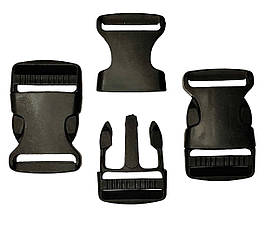 Фастекс пластиковий 30мм ТИП-4 колір Чорний