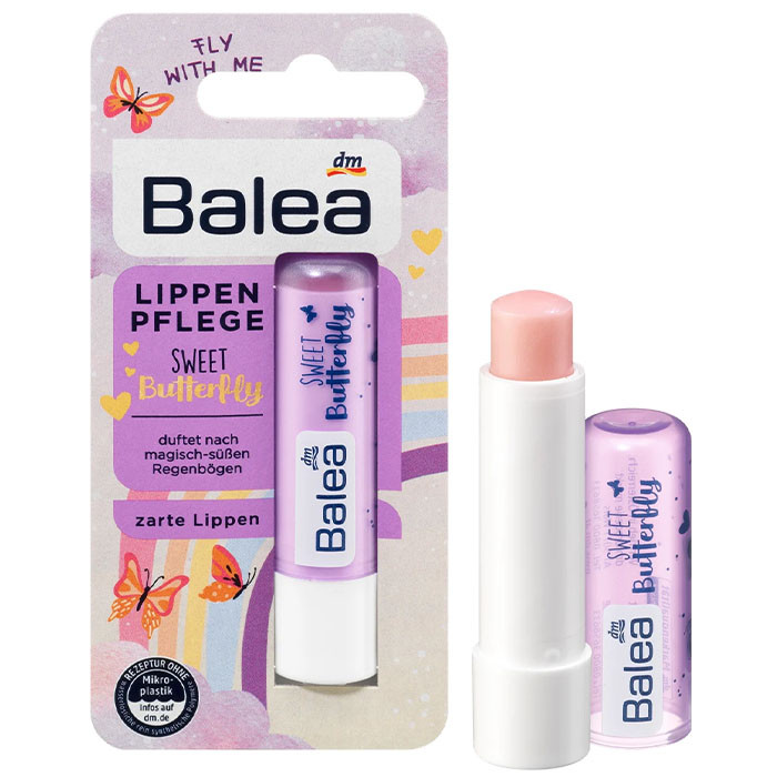 Гігієнічна помада Balea Sweet Butterfly дитяча 4,8 г