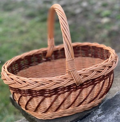 Кошик плетений 32*28*16 см KP033 Україна, фото 1