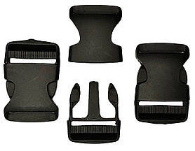 Фастекс пластиковий 40мм ТИП-4 колір Чорний