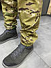 Військова форма (убакс + штани), котон (бавовна), Мультикам, розмір XXL, форма ЗСУ, тактичний одяг, фото 2