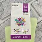 Шкарпетки дитячі високі весна/осінь бавовна однотонне асорти р. 20-22 ( 8-10) Добра Пара Україна 30032277, фото 4