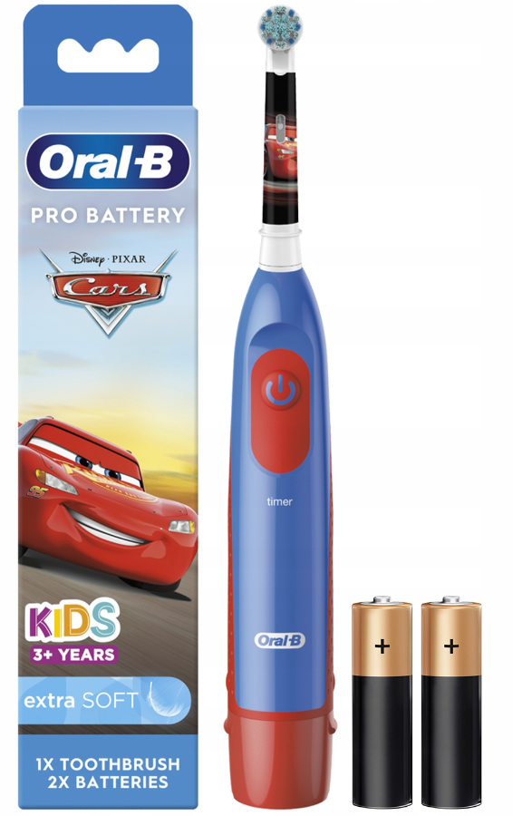 Електрична зубна щітка BRAUN Oral-b DB5 Тачки (Cars)