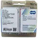 Ланцюг KMC Z8.3 Silver/Gray Original 8 швидкостей, із замком, фото 2