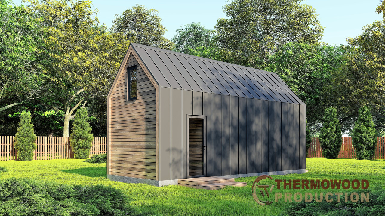 современный модульный дом фото