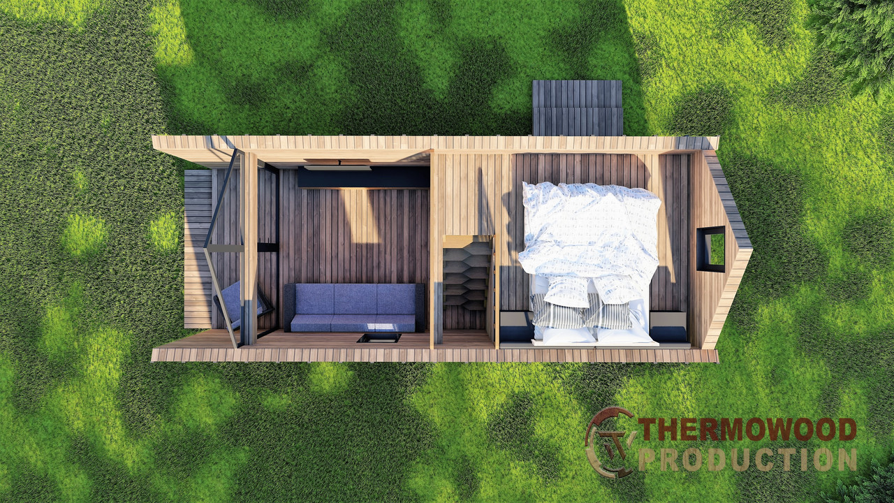 современный модульный дом фото