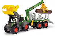 Игрушка Dickie Toys Трактор-лесовоз АВС Fendt со звуком и светом 65 см (4119001)