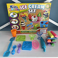Набор Детского Теста для Лепки с Формами Kid's Dough Ice Cream Set || Мороженое